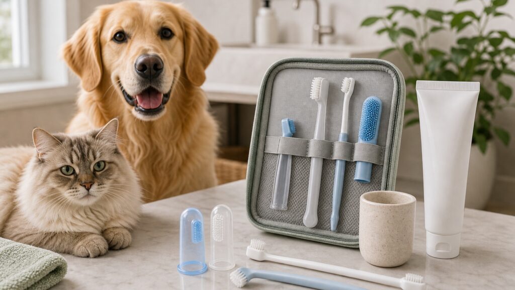 Pet Toothbrush Kits hero image for Review Streets