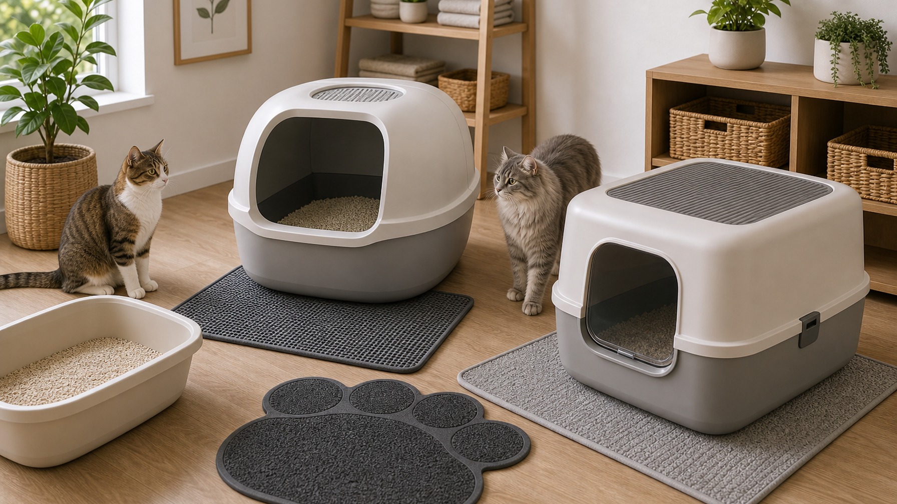 Multi-Cat Litter Boxes