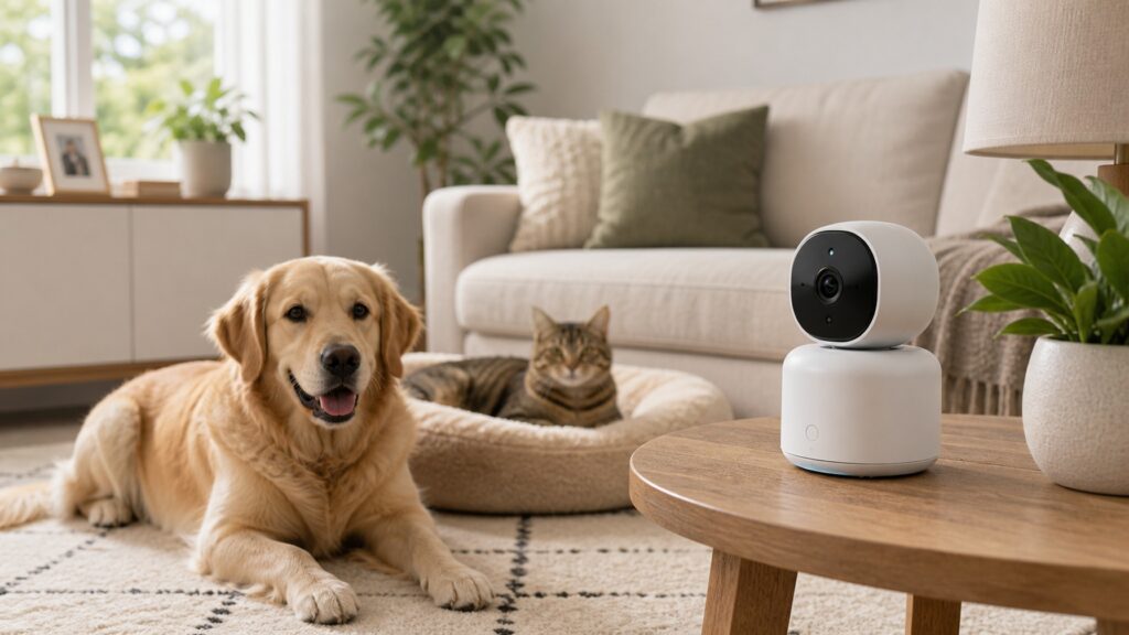 AI Pet Monitoring Cameras hero image for Review Streets