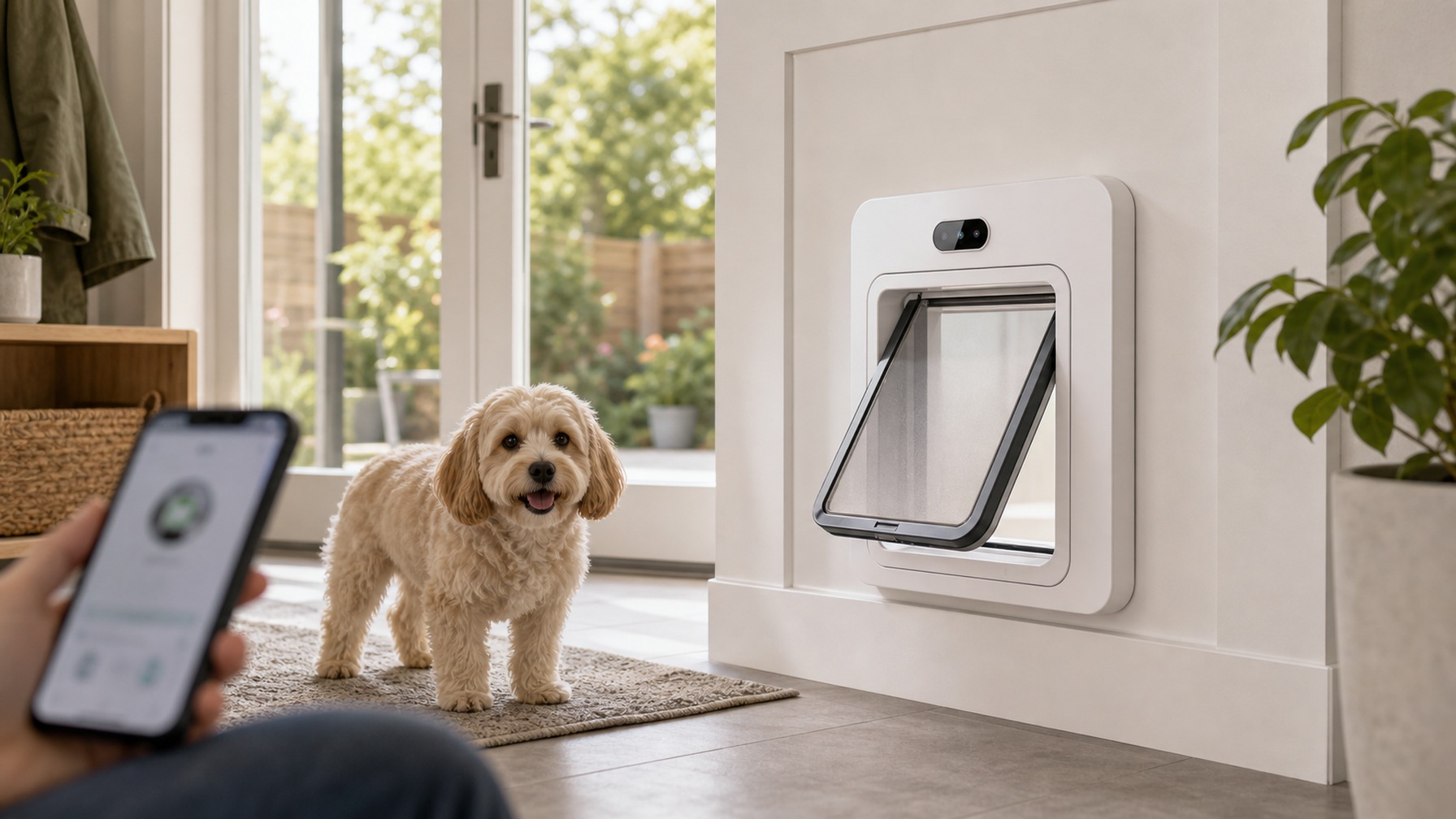App-Controlled Pet Doors