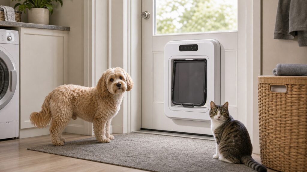 Electronic Pet Doors hero image for Review Streets