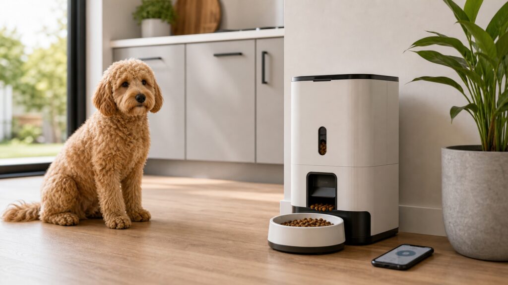 App-Controlled Pet Feeders hero image for Review Streets