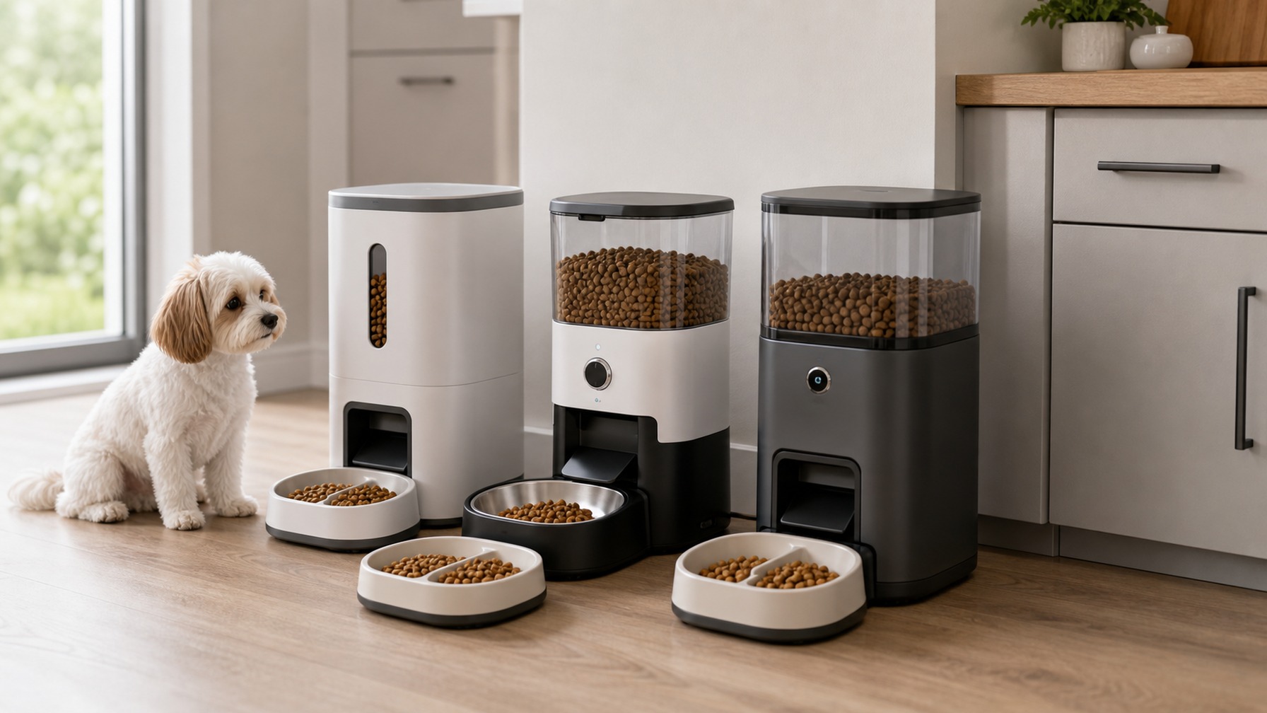 Portion Control Pet Feeders