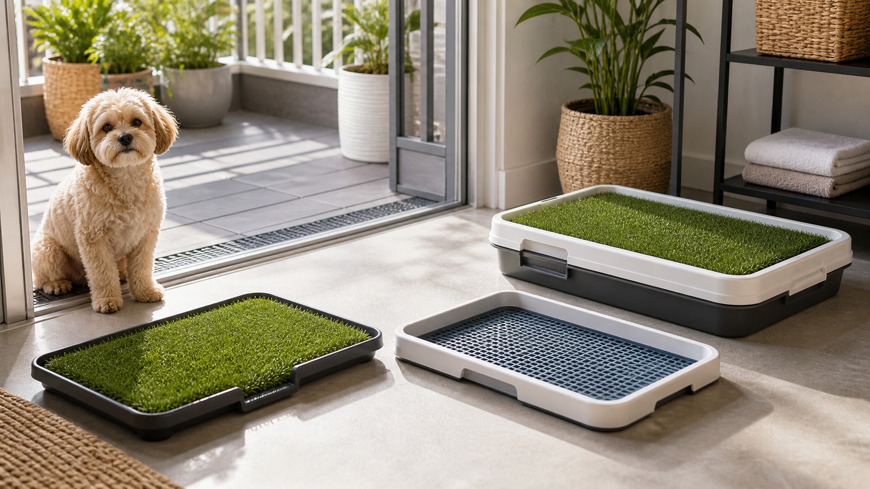 Dog Potty Trays