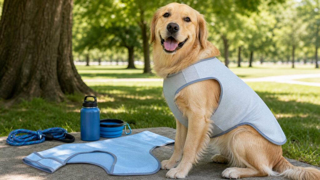 Dog Cooling Vests hero image for Review Streets