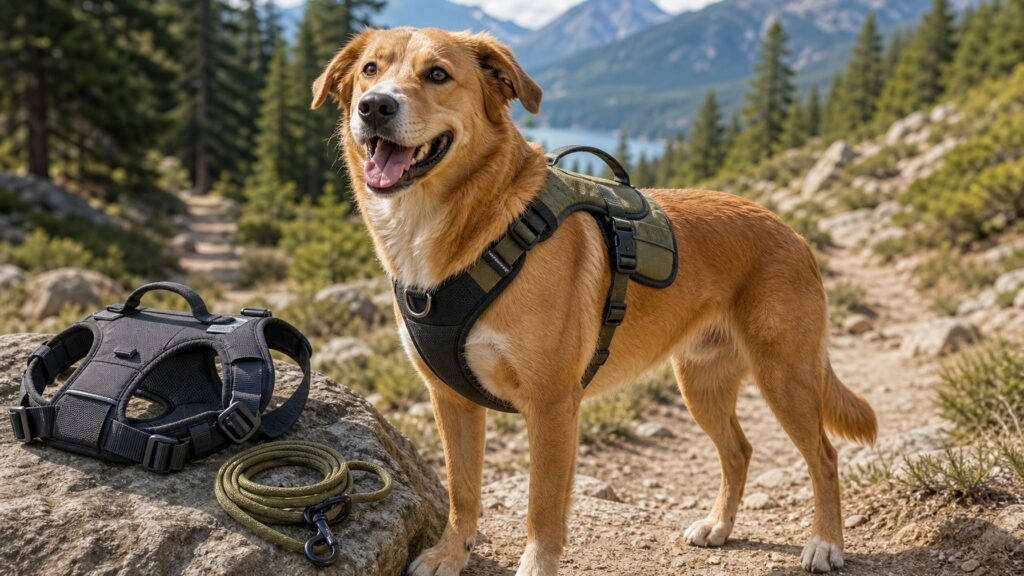 Dog Hiking Harnesses hero image for Review Streets