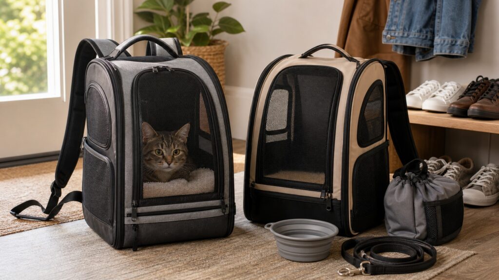 Backpack Pet Carriers hero image for Review Streets