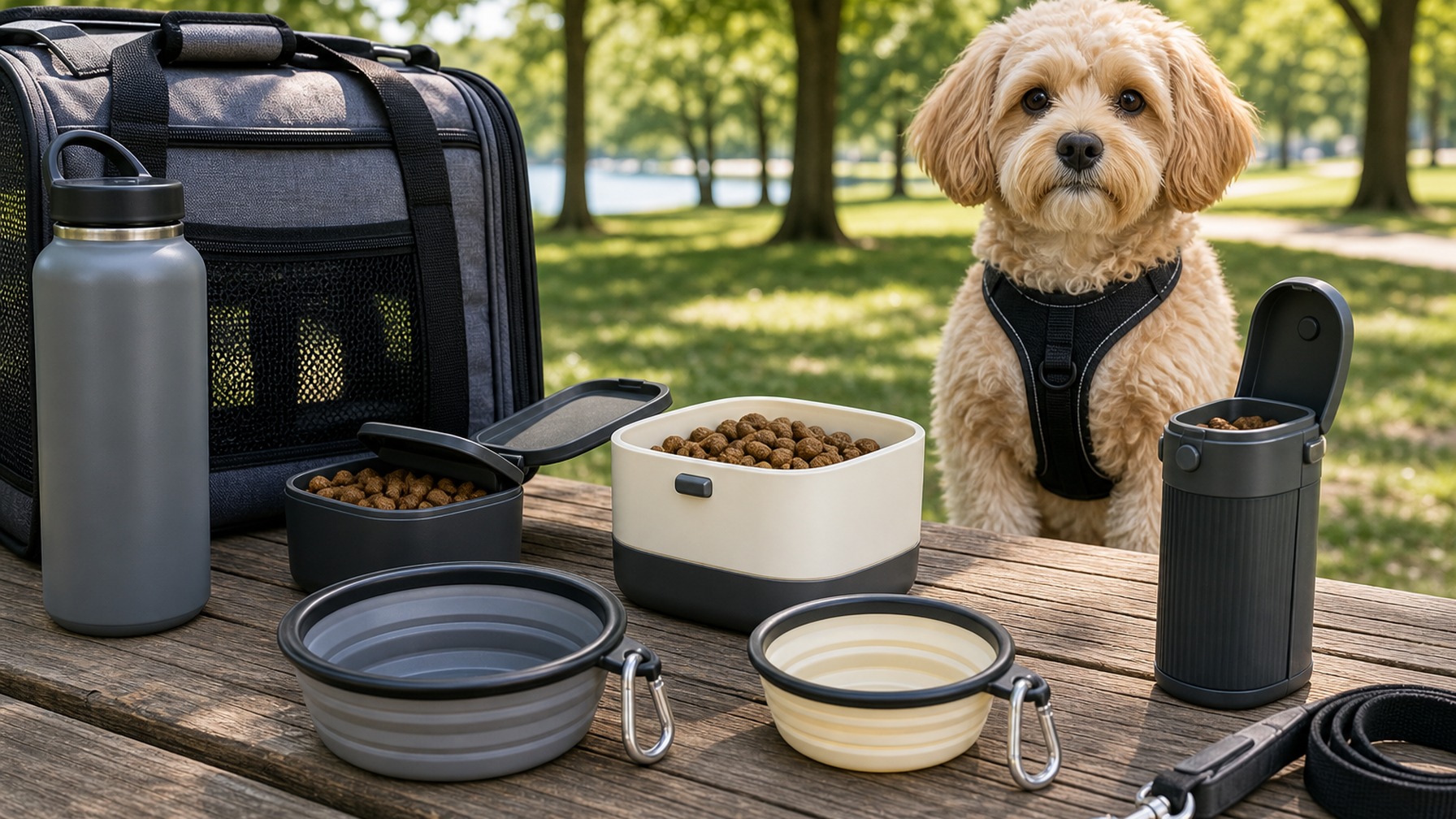 Travel Pet Feeders