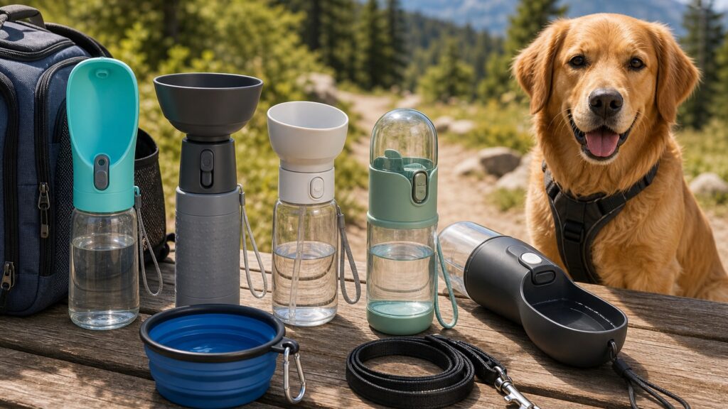 Travel Pet Water Bottles hero image for Review Streets