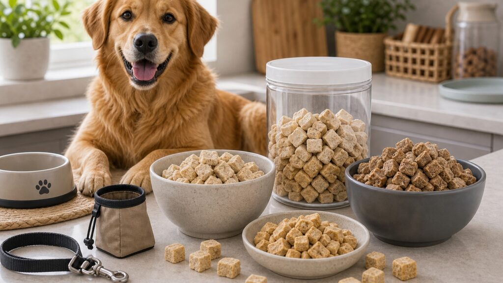 Freeze-Dried Dog Treats hero image for Review Streets