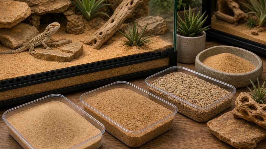 Sand Substrate for Reptiles hero image for Review Streets