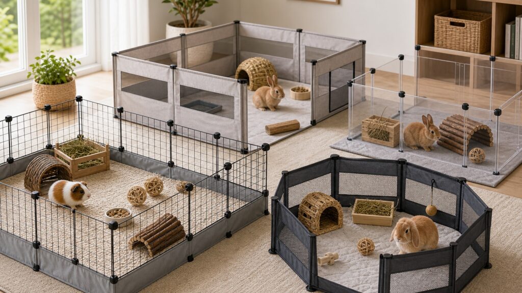 Small Animal Playpens hero image for Review Streets