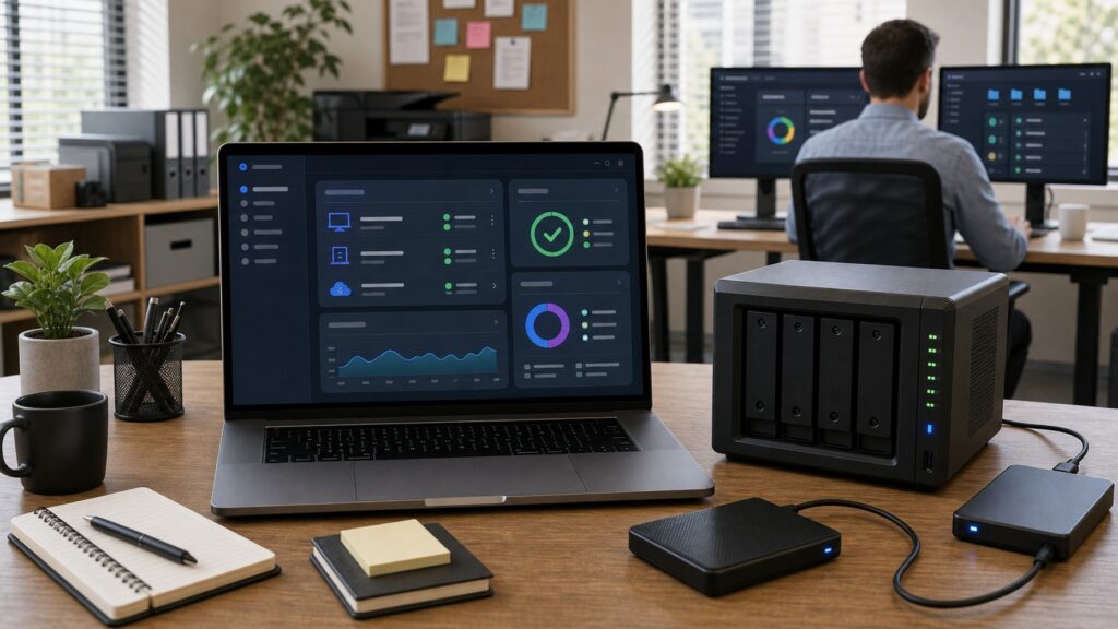Backup Software for Small Business hero image for Review Streets