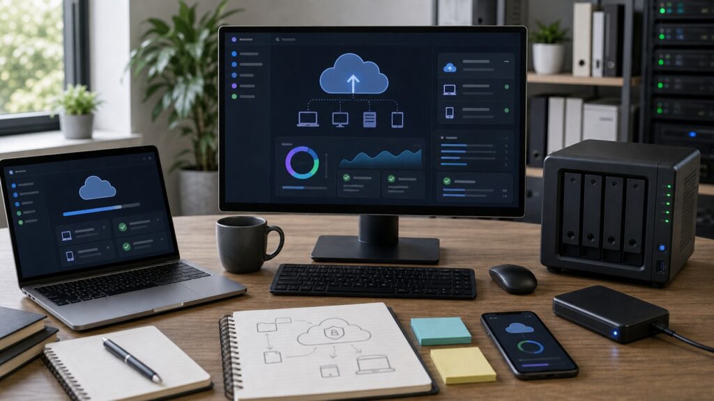 Cloud Backup Software hero image for Review Streets