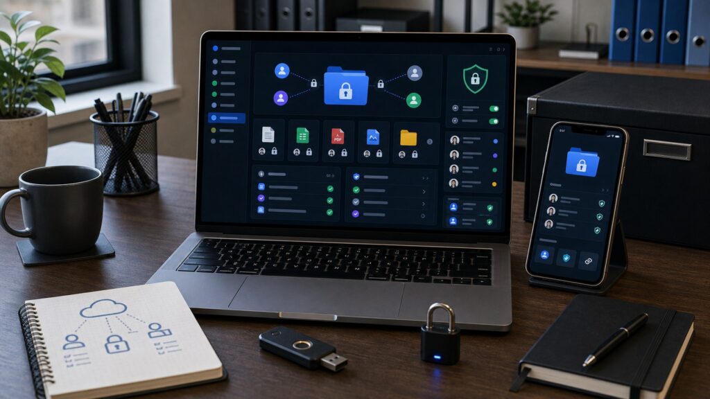 Secure File Sharing Tools hero image for Review Streets