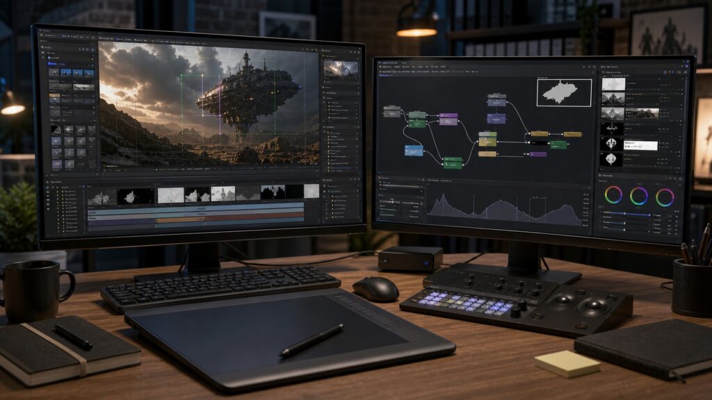 3D Compositing Software hero image for Review Streets