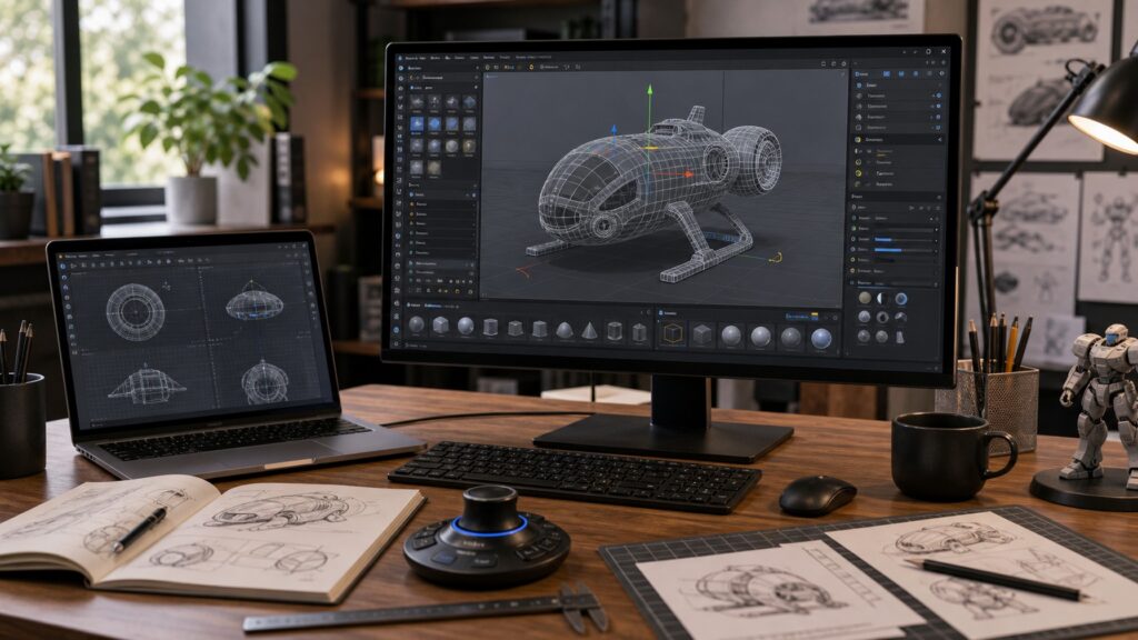3D Modeling Software hero image for Review Streets