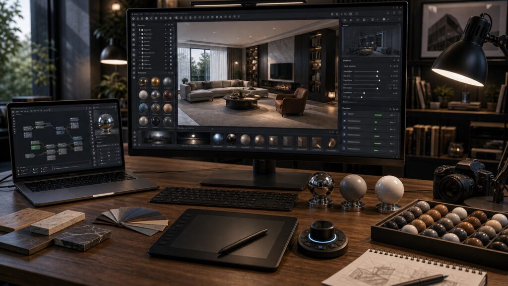 3D Rendering Software hero image for Review Streets