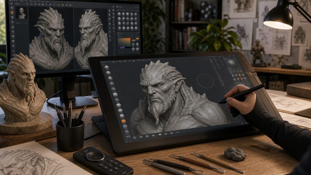 3D Sculpting Software hero image for Review Streets