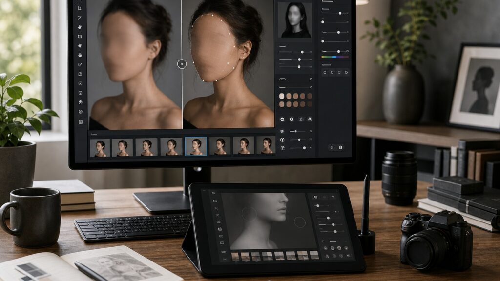Portrait Photo Editors hero image for Review Streets