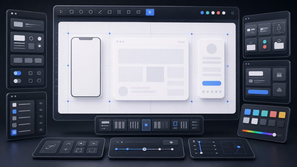 Interface Design Software hero image for Review Streets
