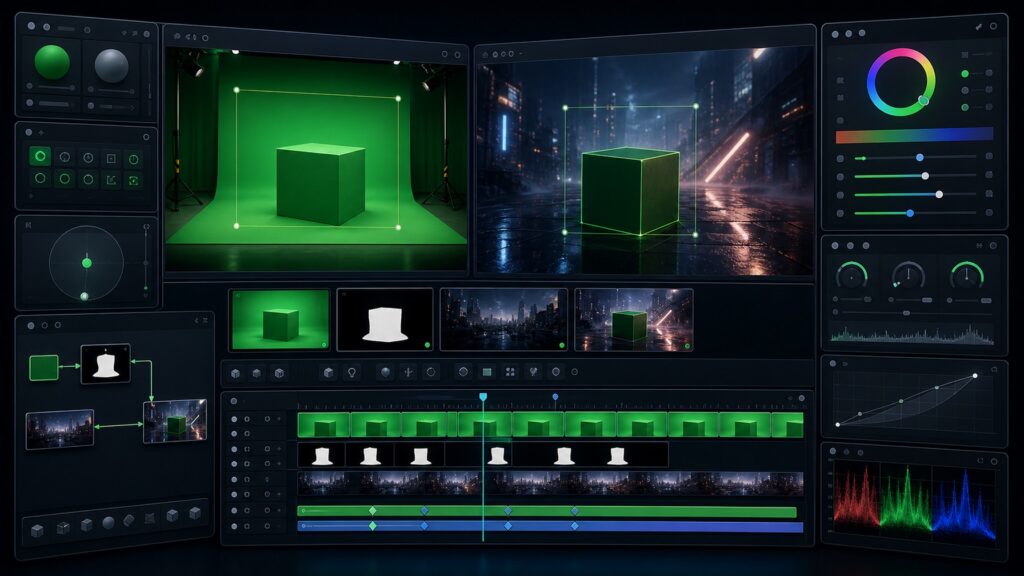 Green Screen Software hero image for Review Streets