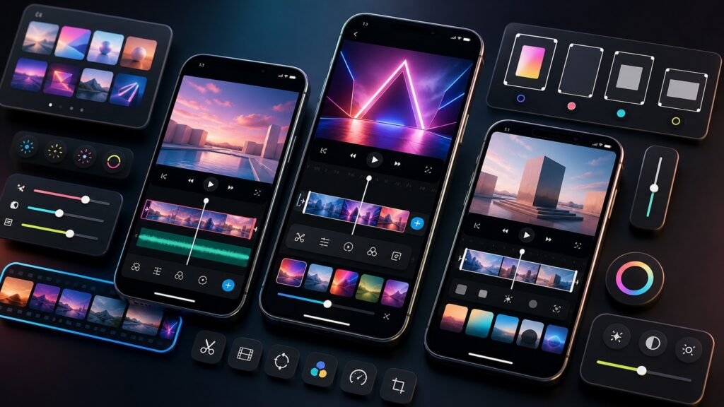 Mobile Video Editing Apps hero image for Review Streets