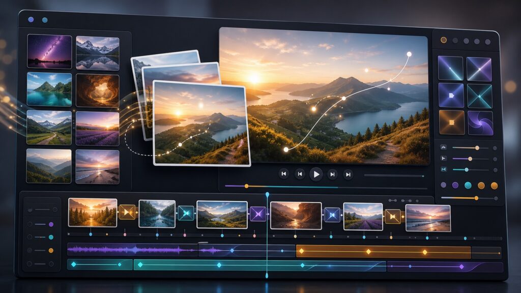 Video Slideshow Software hero image for Review Streets