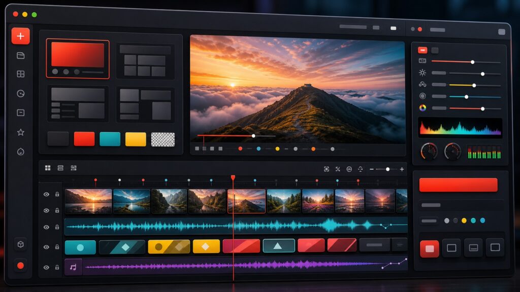 Youtube Video Editing Software hero image for Review Streets