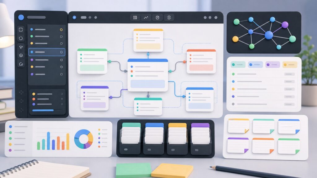 Note-Based Study Tools hero image for Review Streets