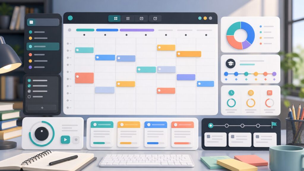 Study Planner Software hero image for Review Streets