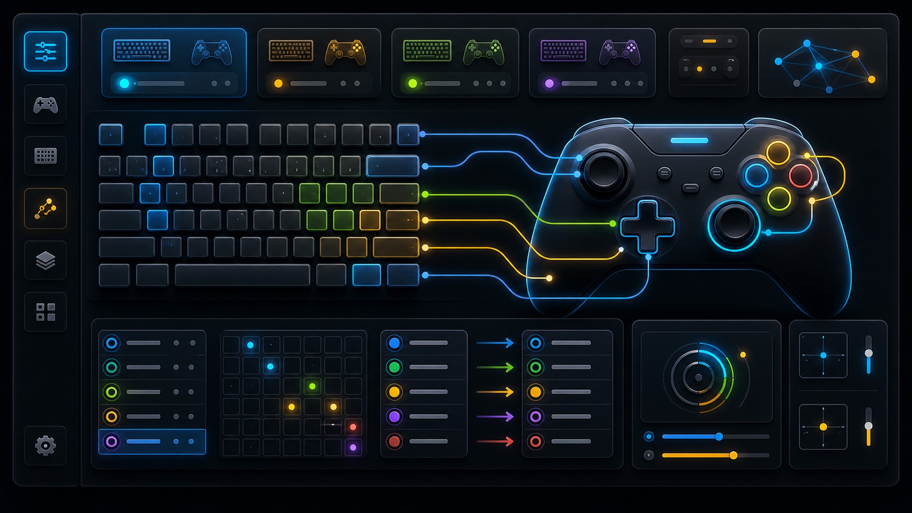 Keyboard-to-Controller Mappers