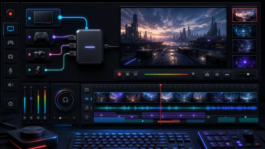 Capture Card Recording Software hero image for Review Streets