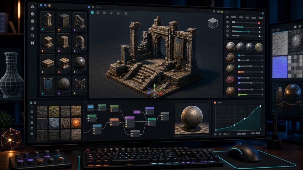 Game Asset Editors hero image for Review Streets