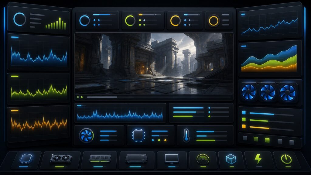 Game Benchmarking Software hero image for Review Streets