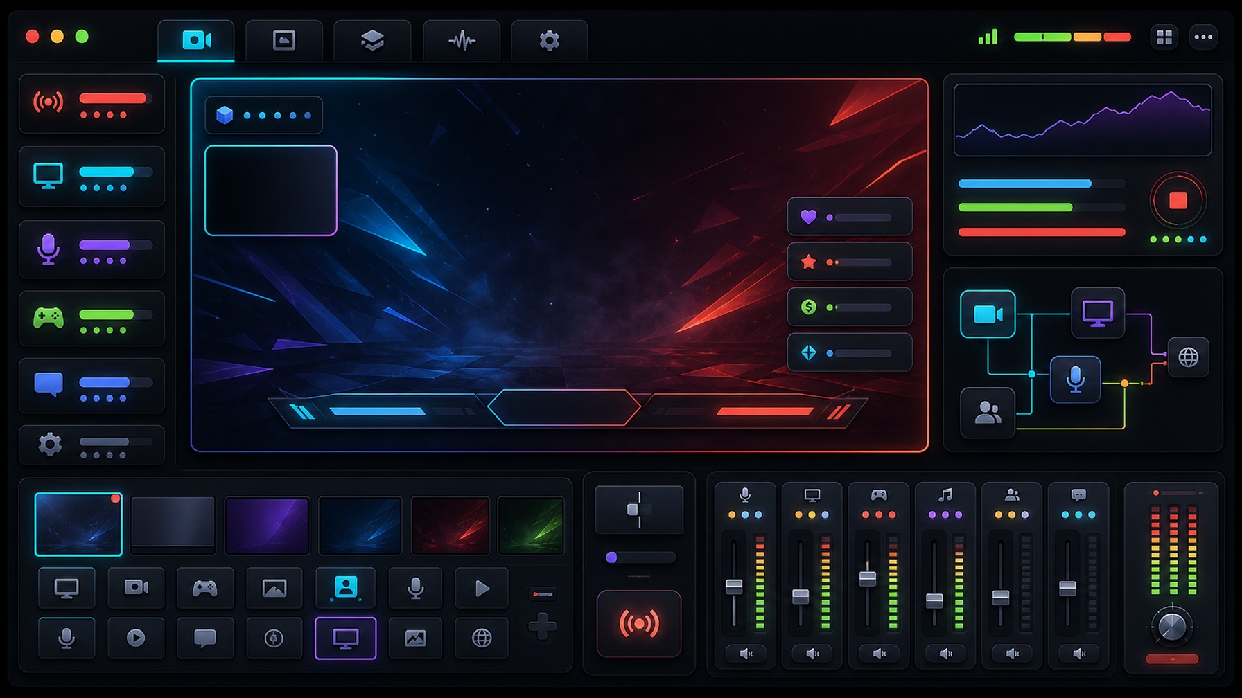 Game Broadcasting Software
