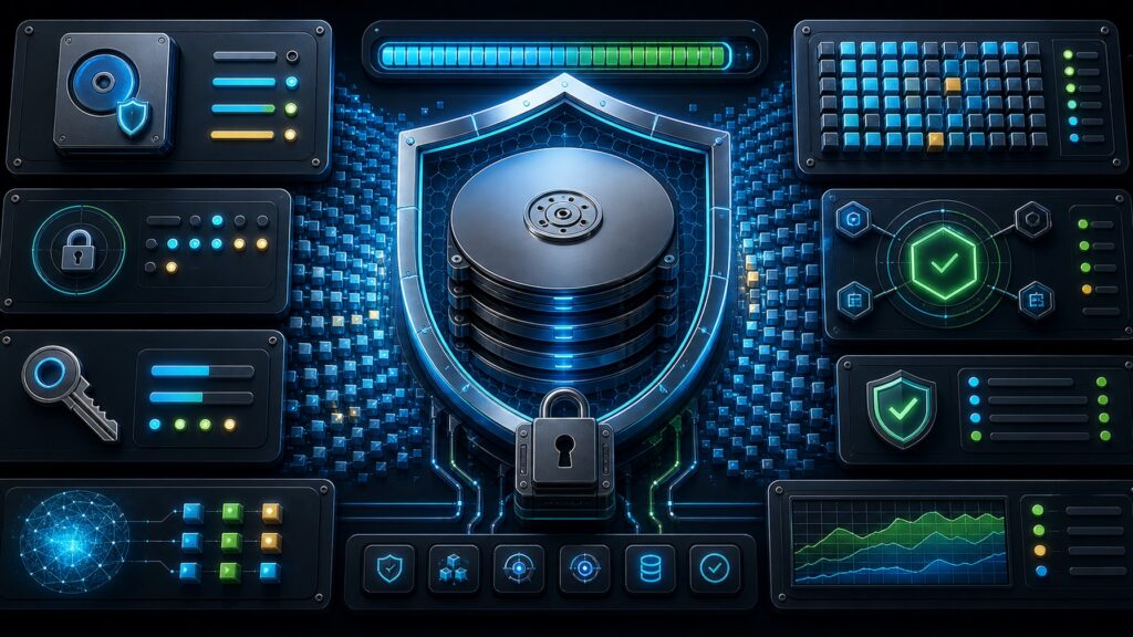 Full Disk Encryption Tools hero image for Review Streets