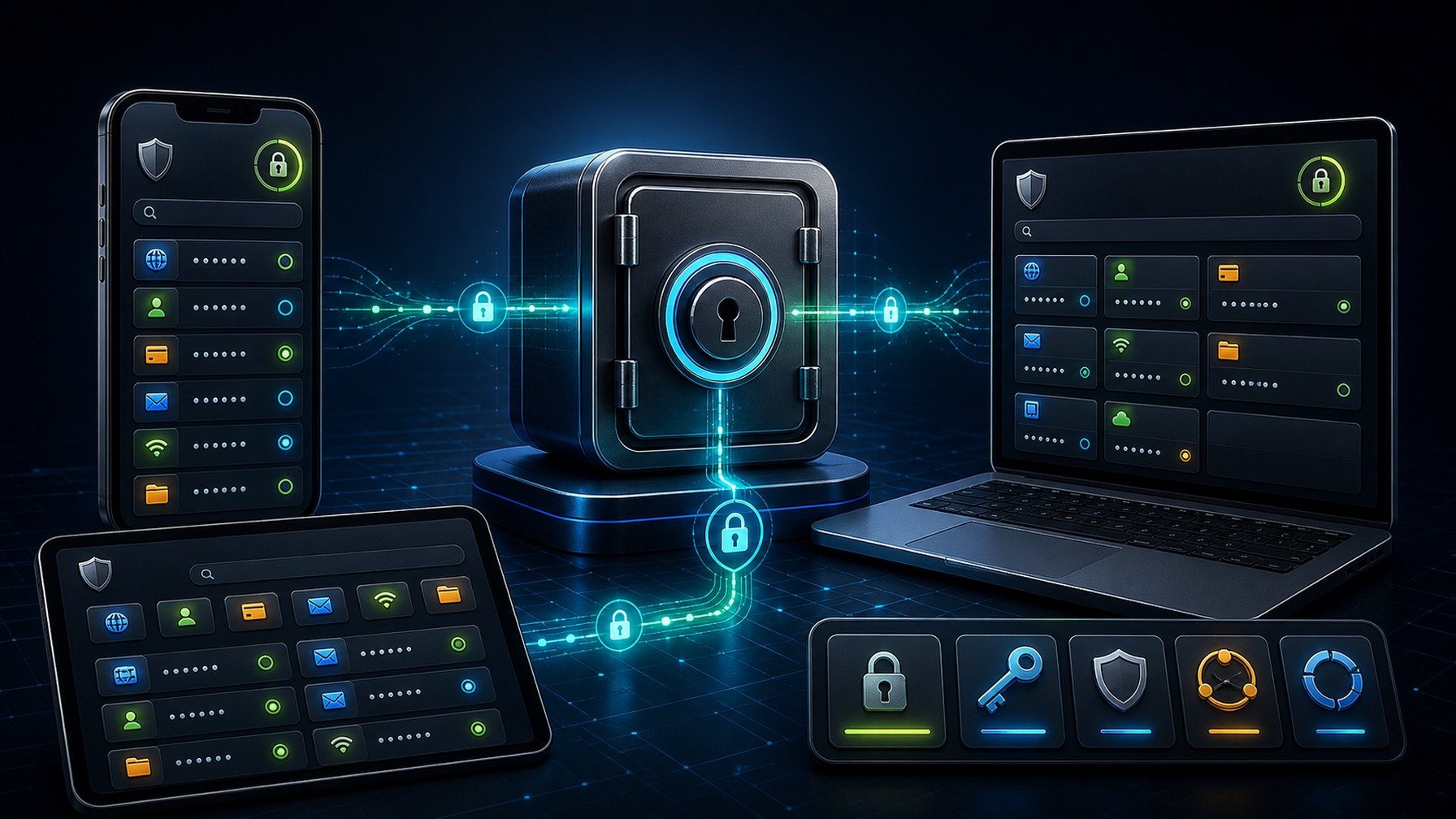 Cross-Device Password Managers