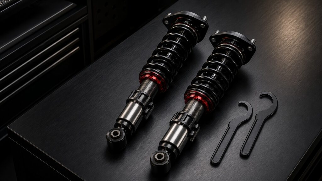 Coilover Suspension Kits hero image for Review Streets