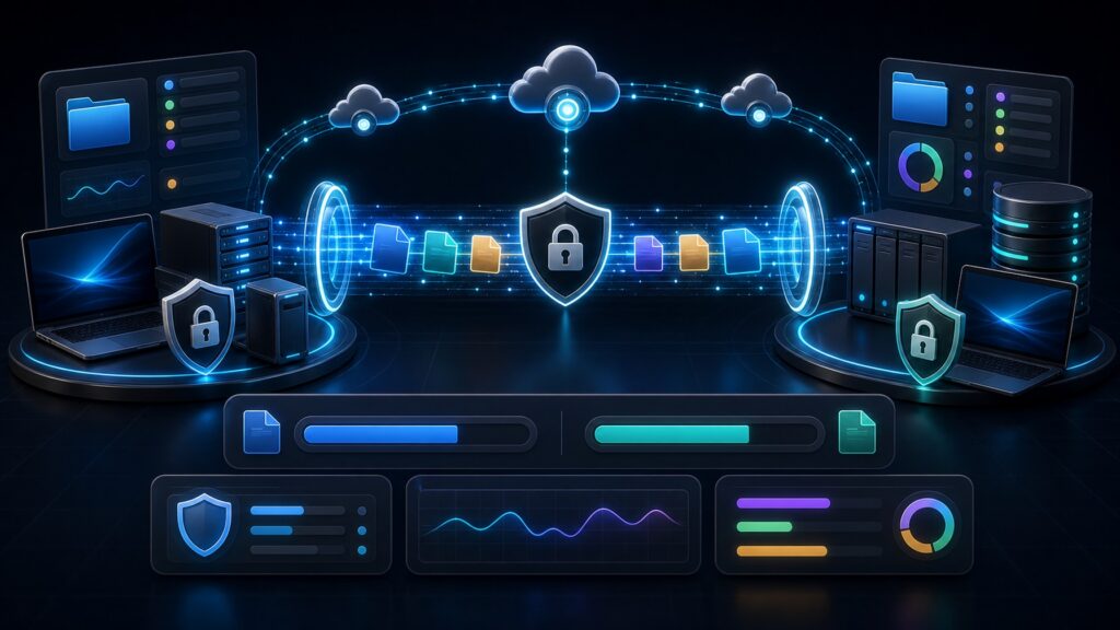 Remote File Transfer Tools hero image for Review Streets
