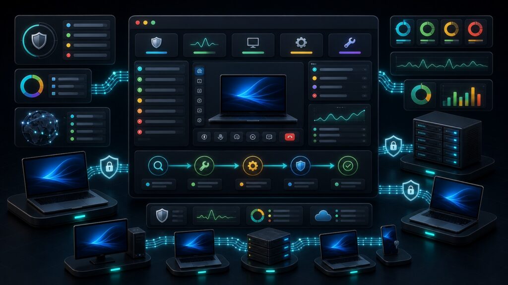 Remote IT Support Tools hero image for Review Streets