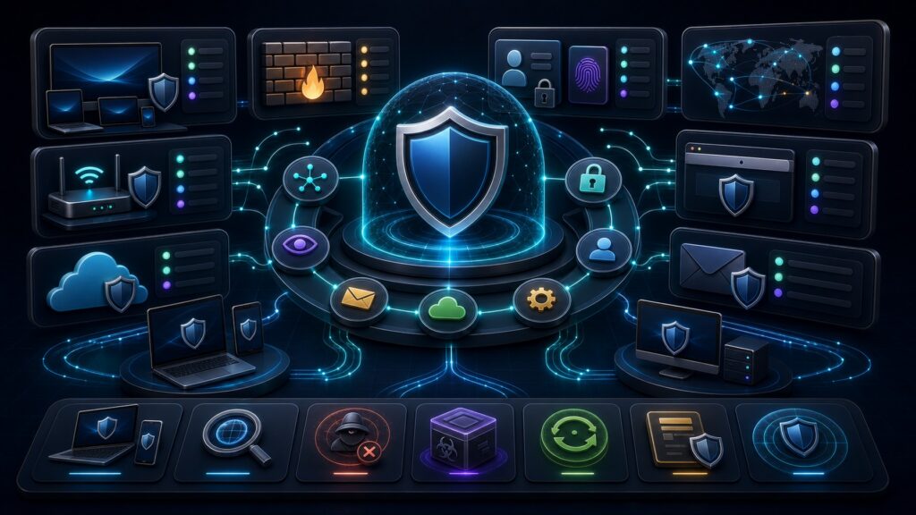 All-in-One Security Suites hero image for Review Streets