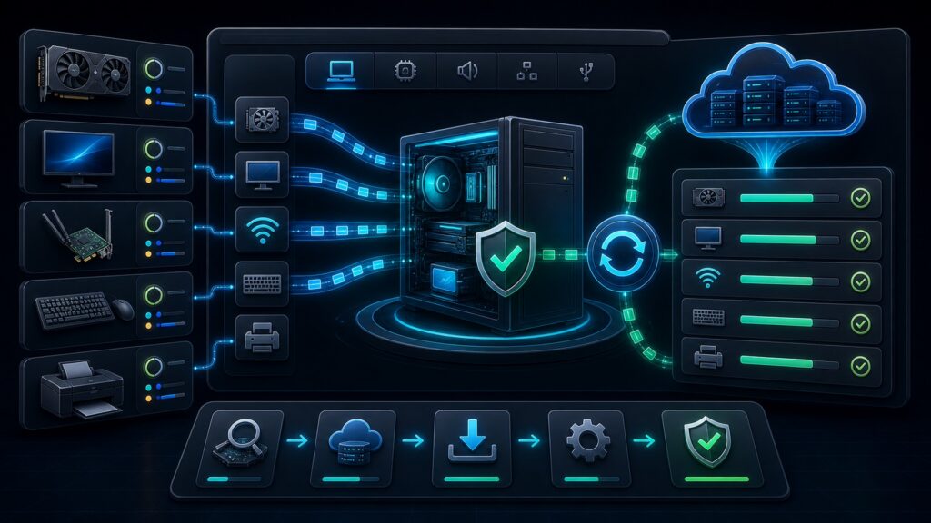 Automatic Driver Updaters hero image for Review Streets