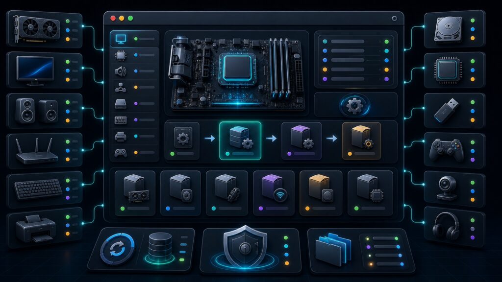 Device Driver Managers hero image for Review Streets