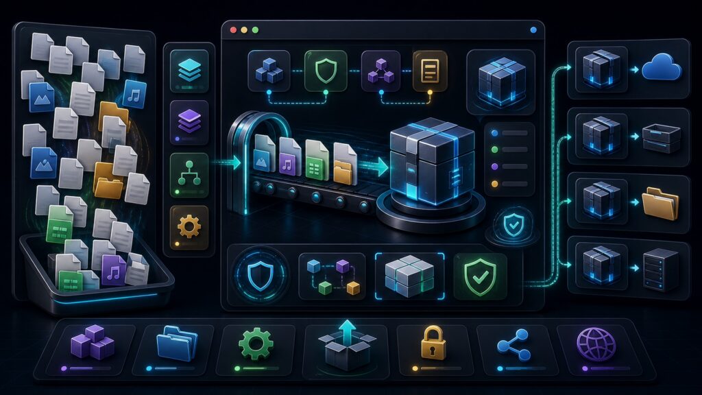 File Packaging Tools hero image for Review Streets