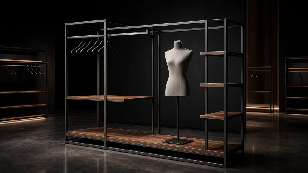 Clothing Store Fixtures hero image for Review Streets