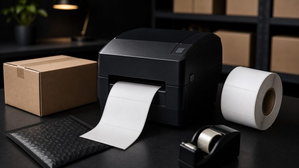 Shipping Label Printers hero image for Review Streets