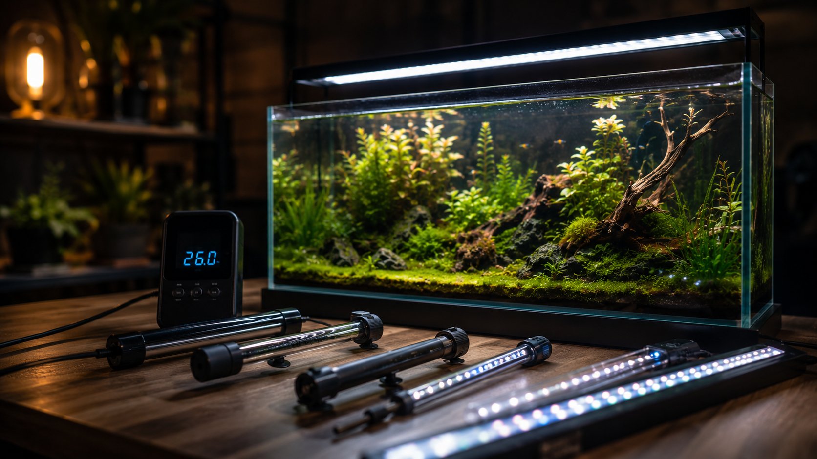 Aquarium Heating & Lighting