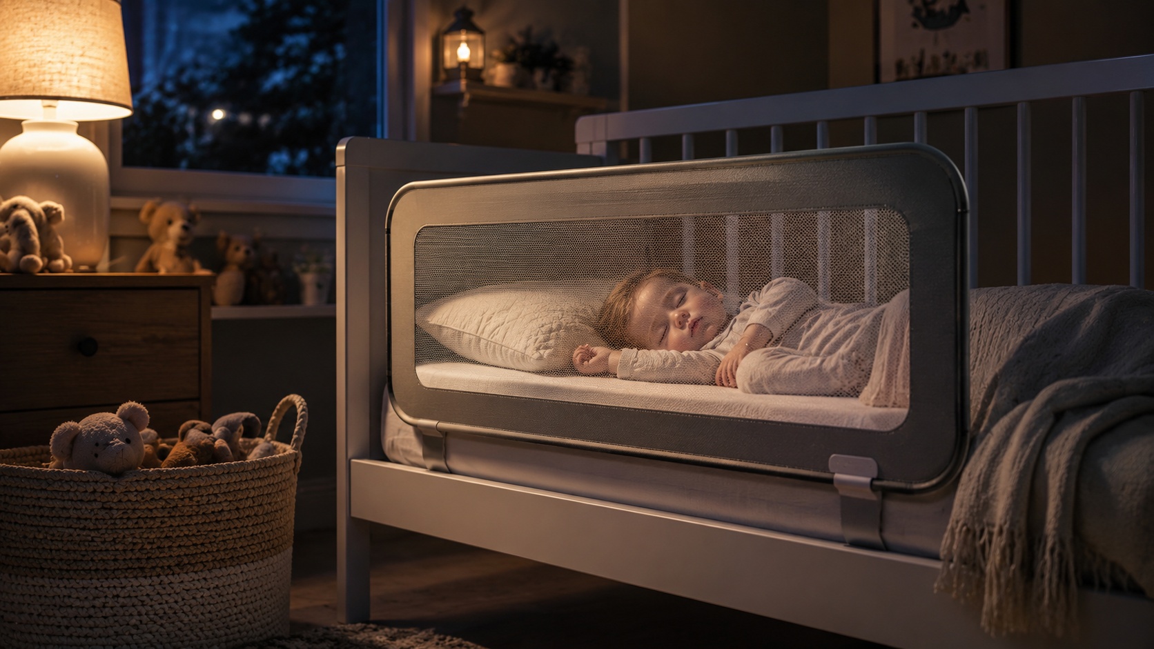 Crib Safety Rails