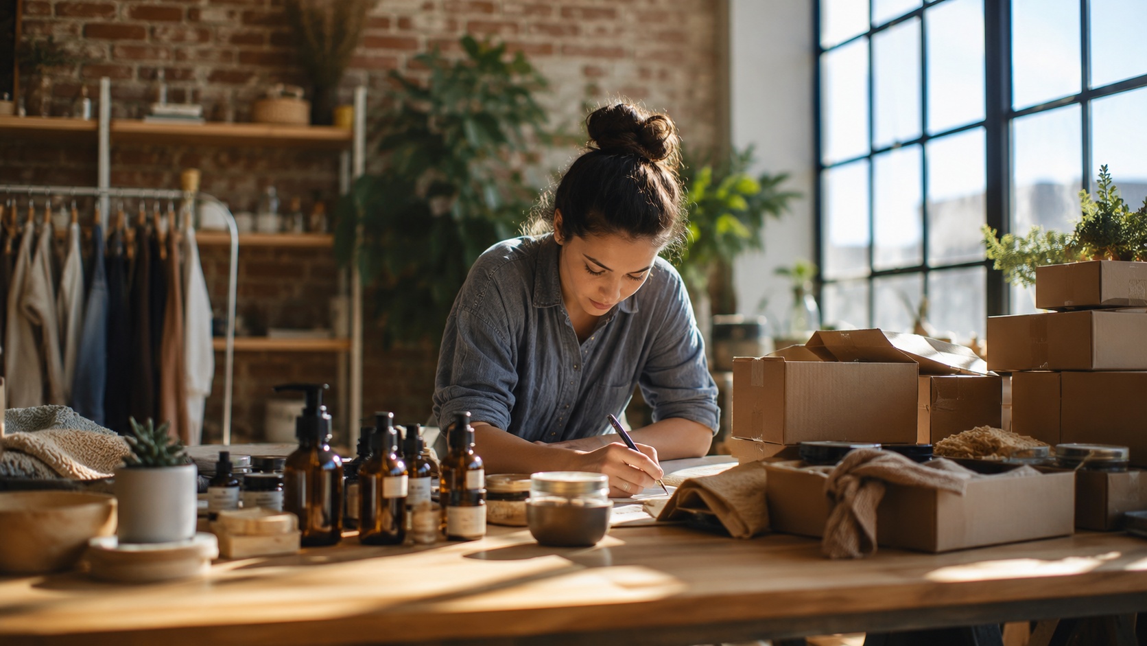 Ecommerce website with product listings and checkout features